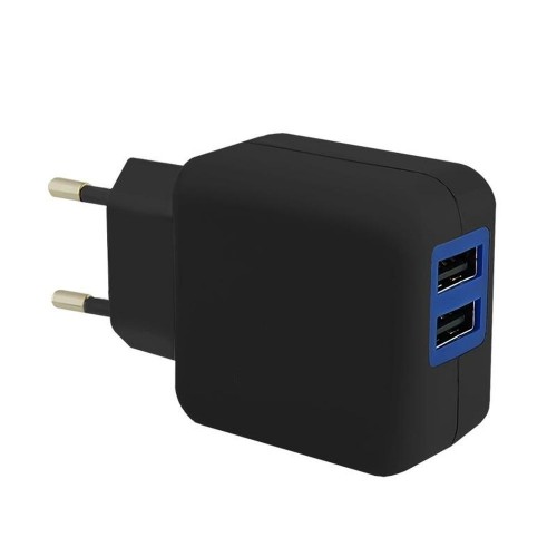 AC adaptér pro smartfón, tablet 5V 2,1A 2xUSB